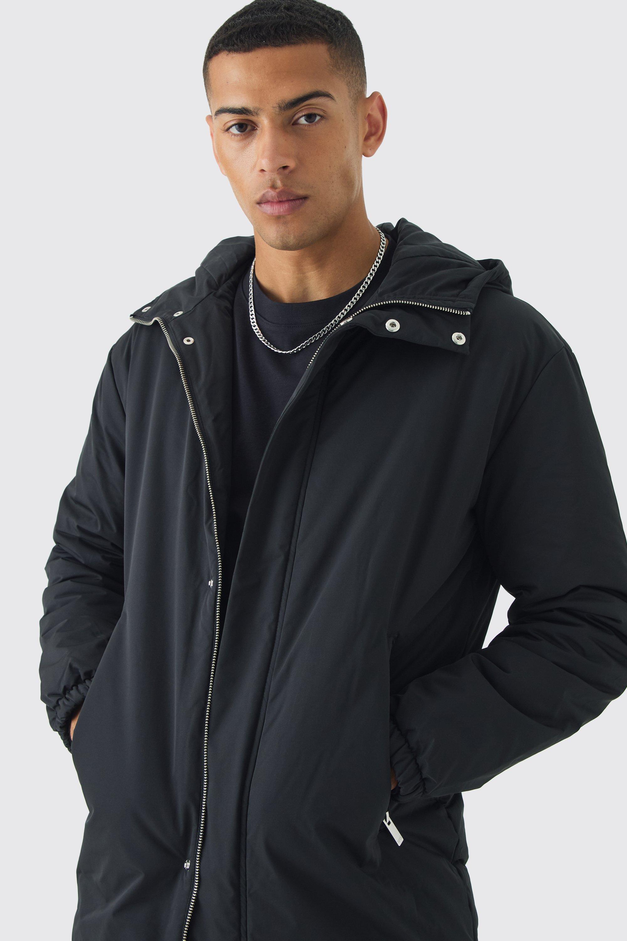 Hooded padded parka store