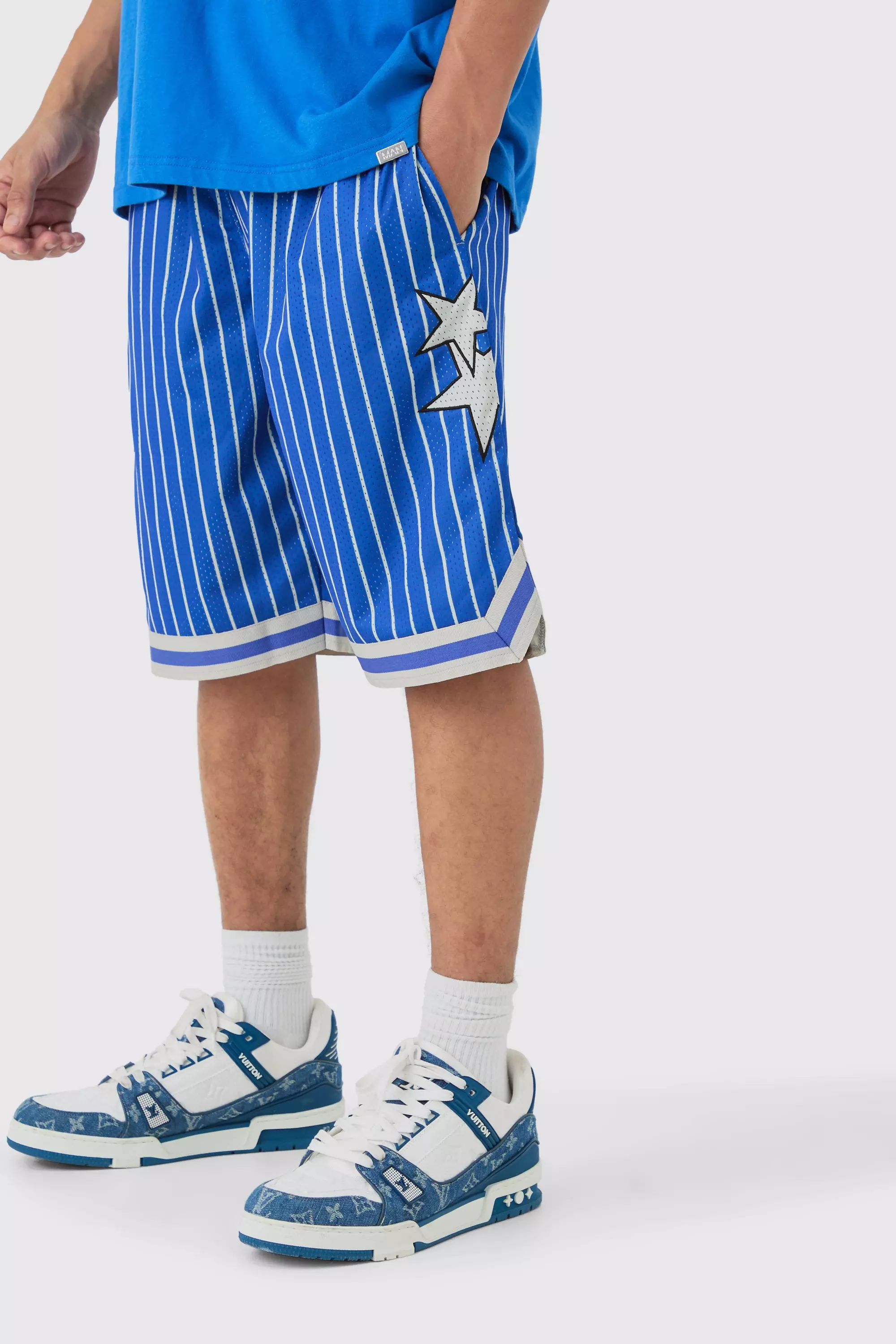 Boohoo mesh shorts store