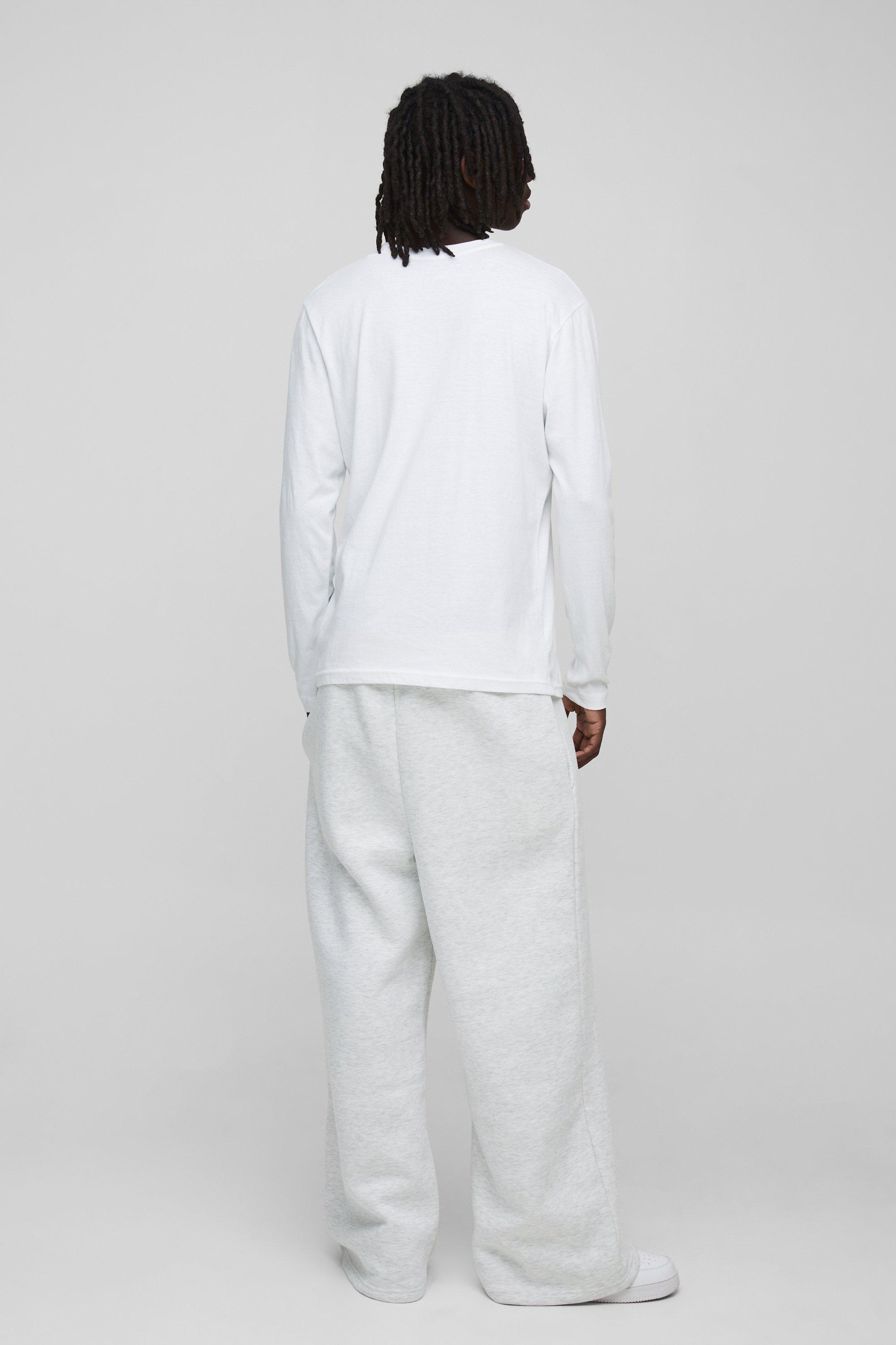 Basic Long Sleeve Crew Neck T Shirt