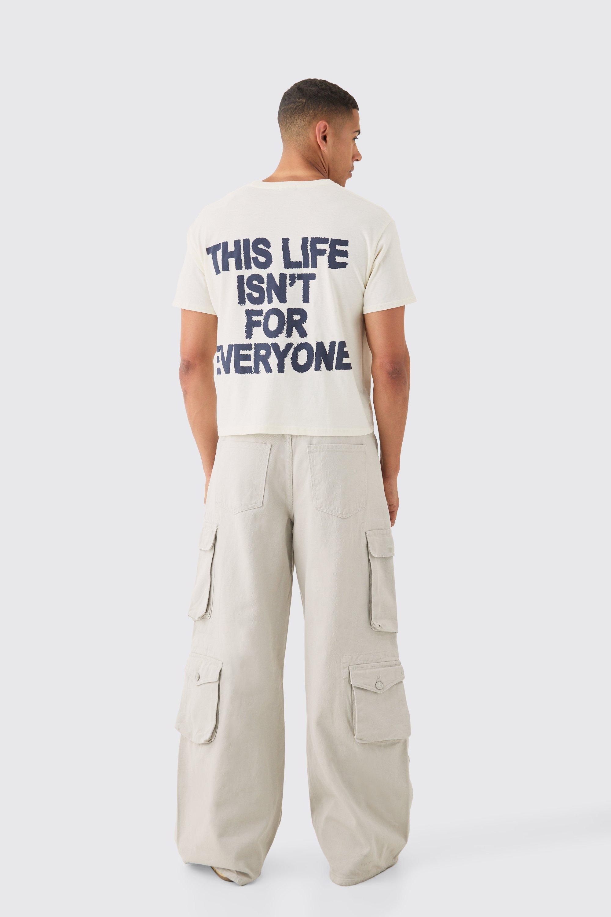 Extreme Baggy Rigid Multi Cargo Pocket Jean | boohoo USA