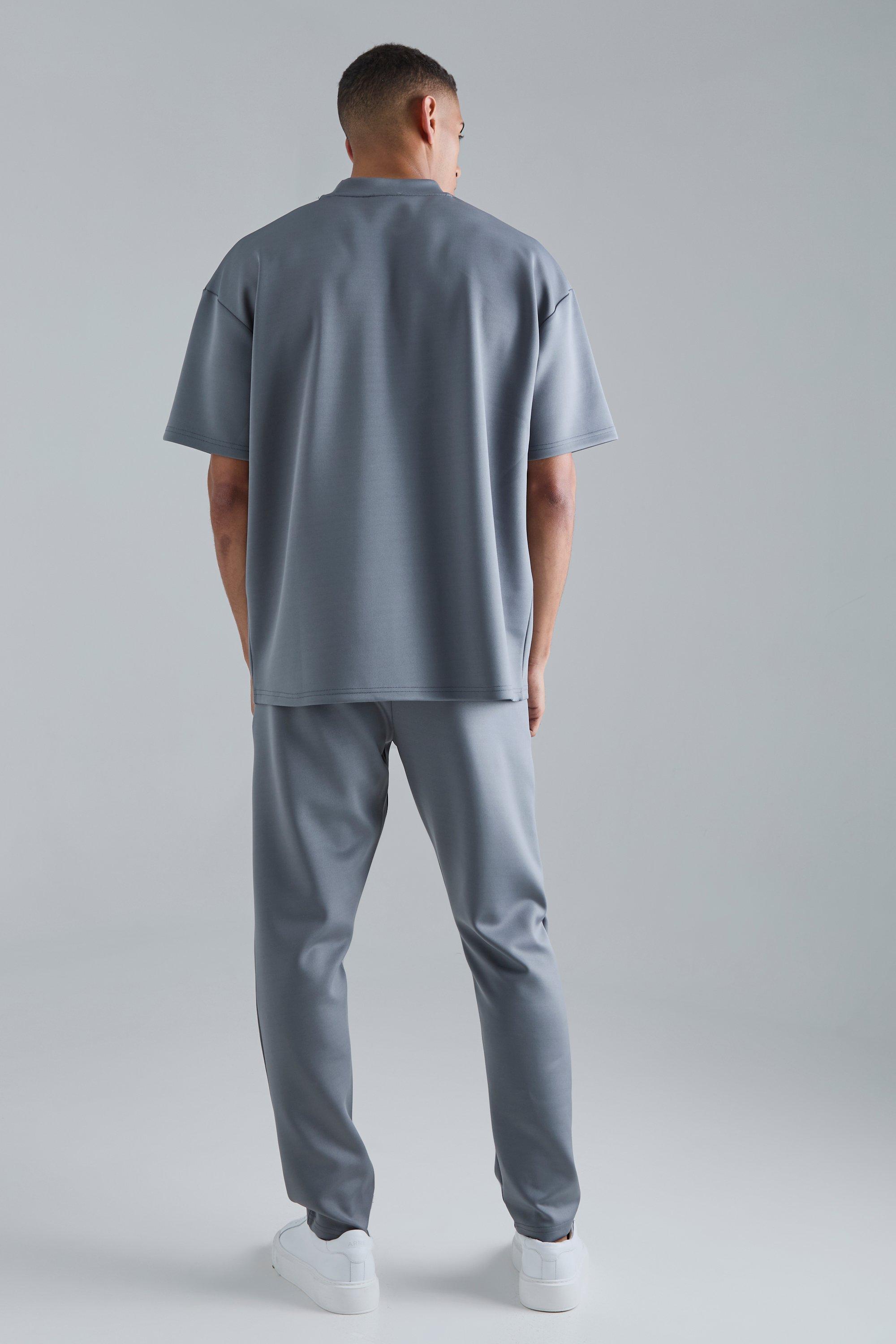 最終大幅値下げ！MUZE - SWEAT SLEEVE BIG SHIRTS bmm81827_charcoal_xl?w=537&qlt