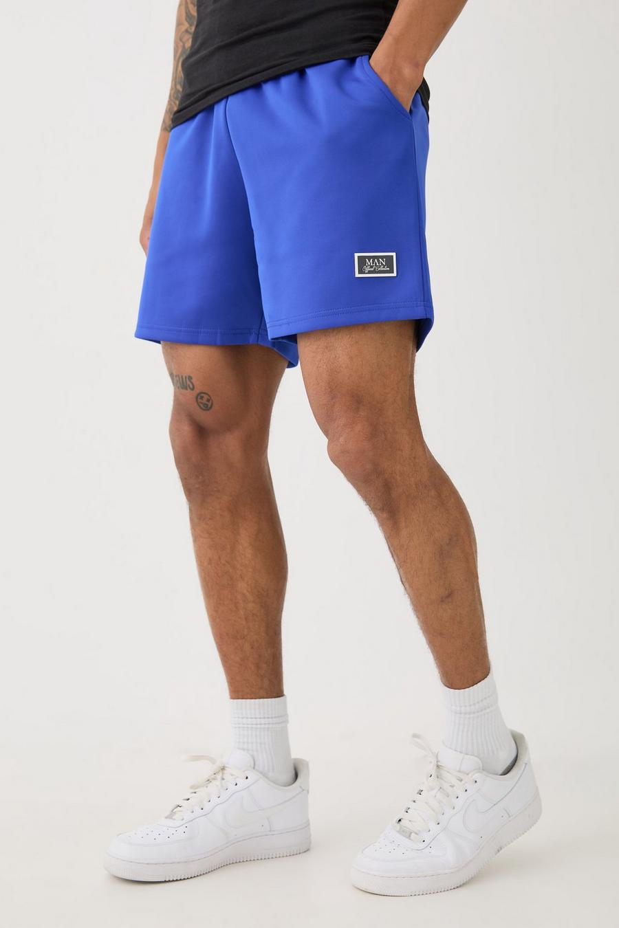 Lockere Scuba Shorts, Cobalt image number 1