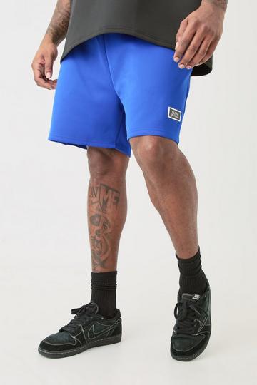 Plus Relaxed Fit Scuba Short cobalt