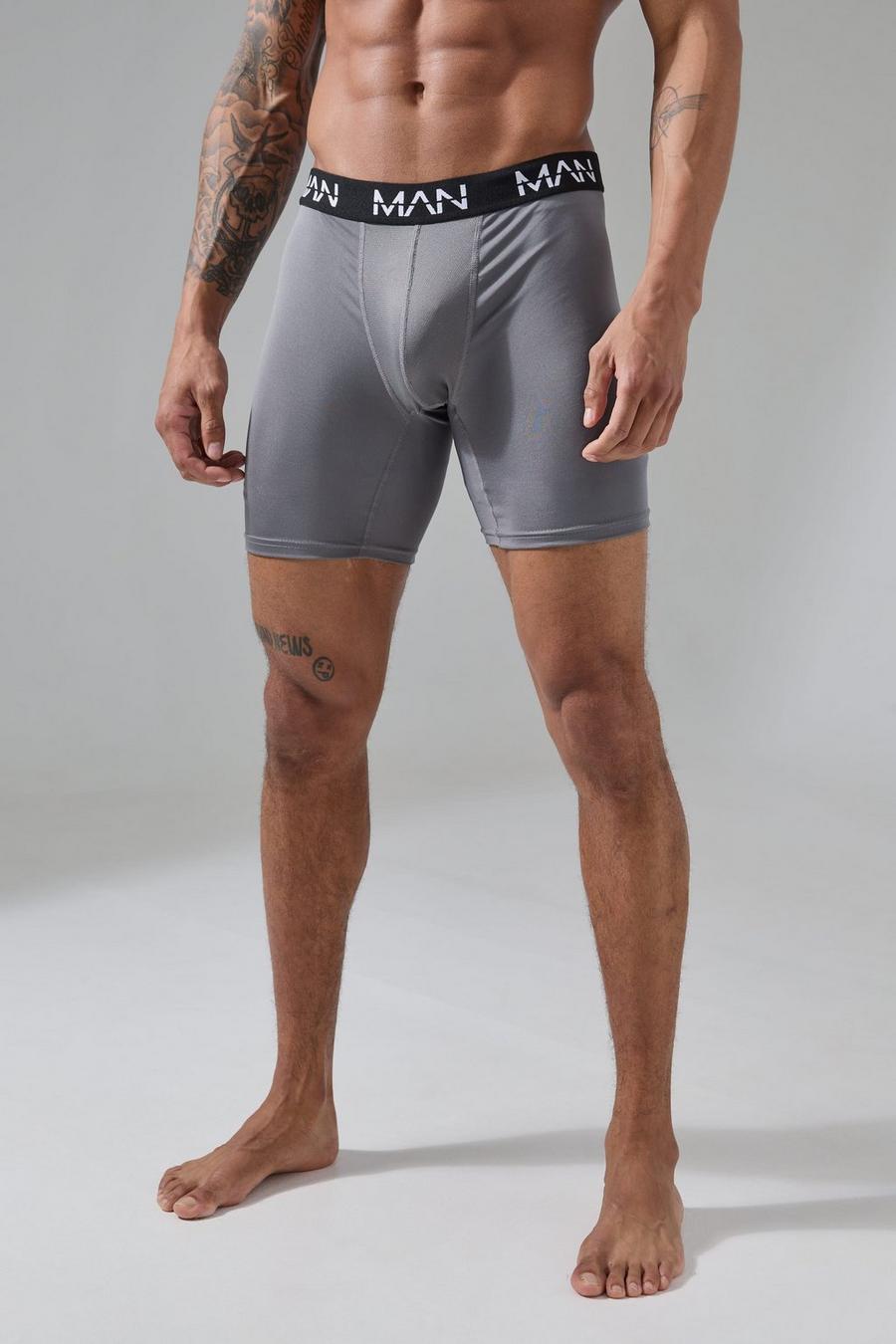 Grey Man Active Performance 7inch Long Boxer  image number 1