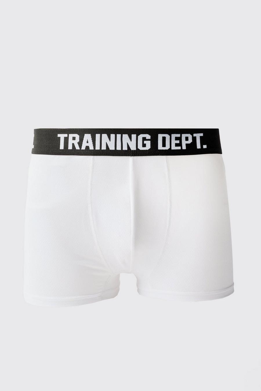 White Active Training Dept Performance Boxer