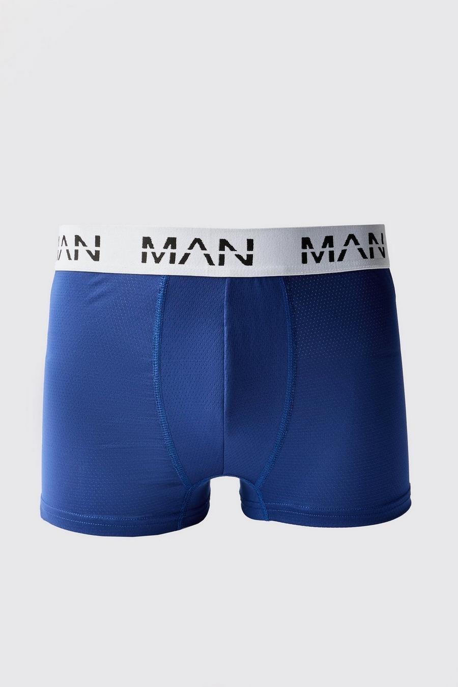 Navy Man Active Performance Boxer image number 1