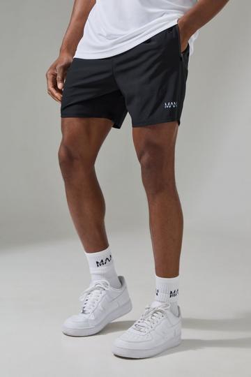 Man Active Gym 5inch Short black