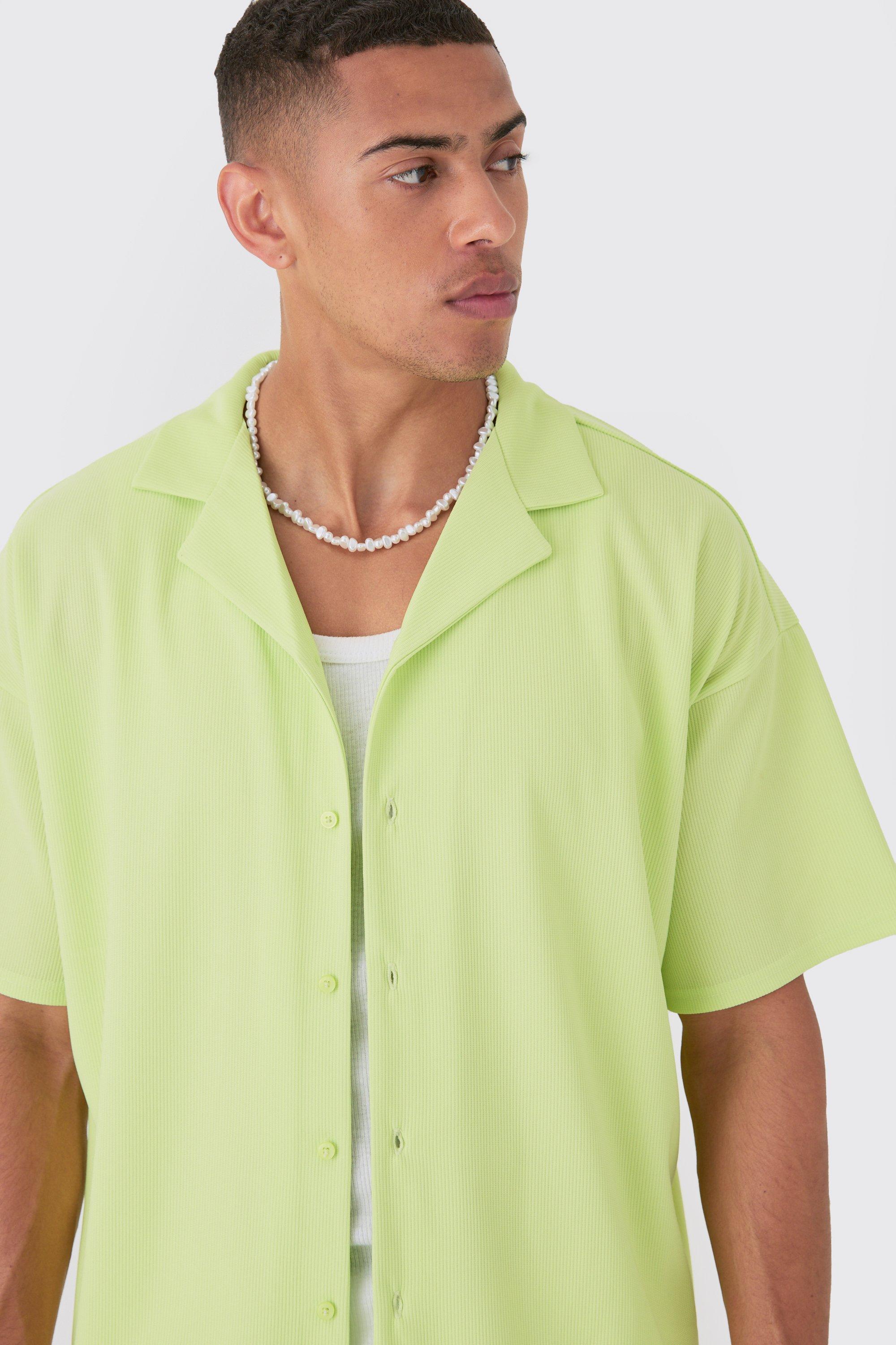 Boohoo neon green top store