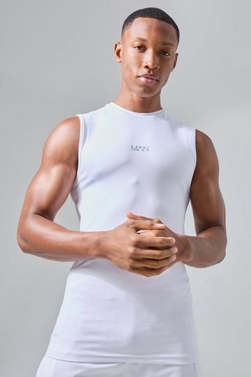 Man Active Compression Tank white