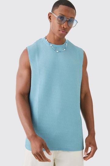 Blue Waffle Tank