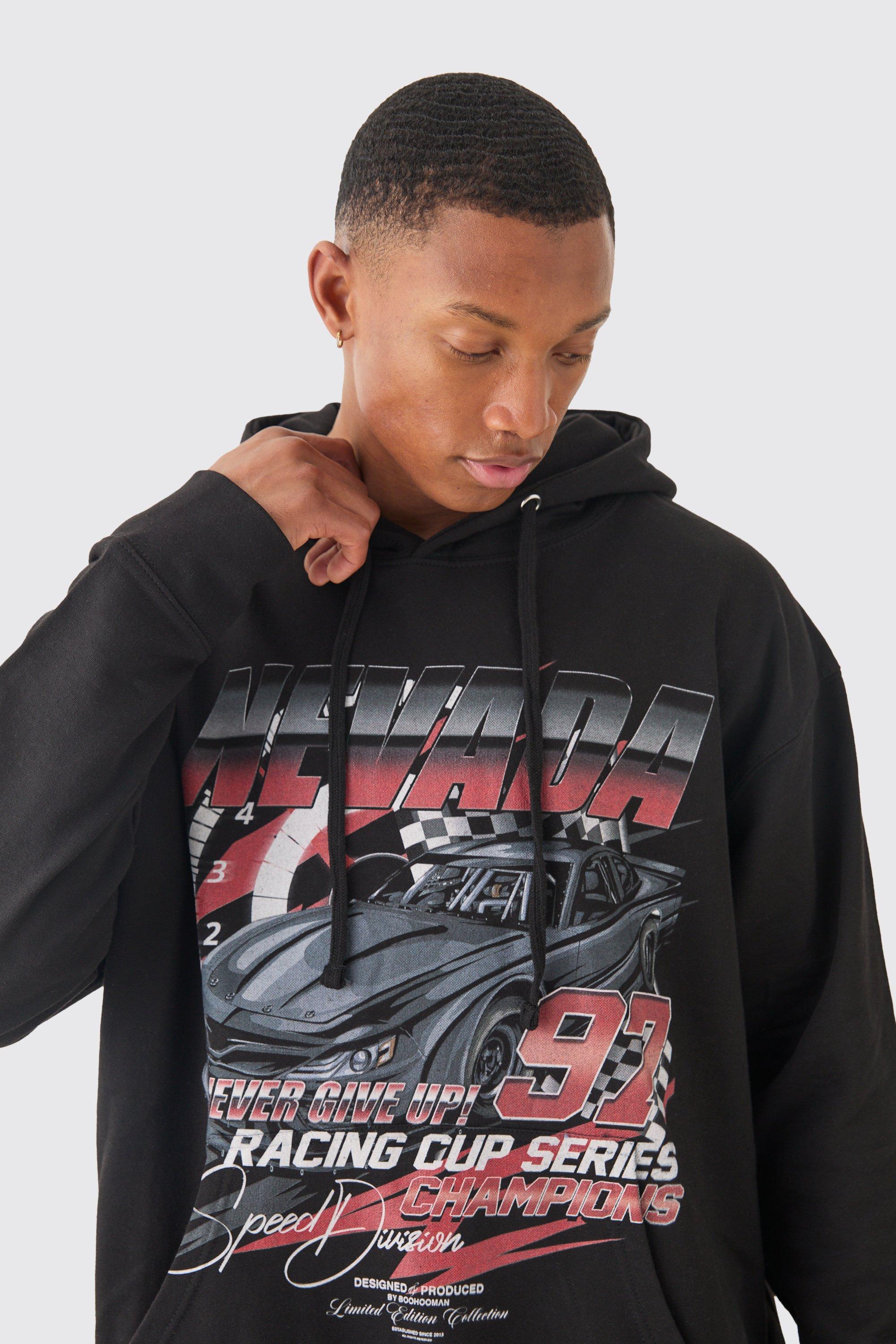 Oversized Car Graphic 97 Hoodie