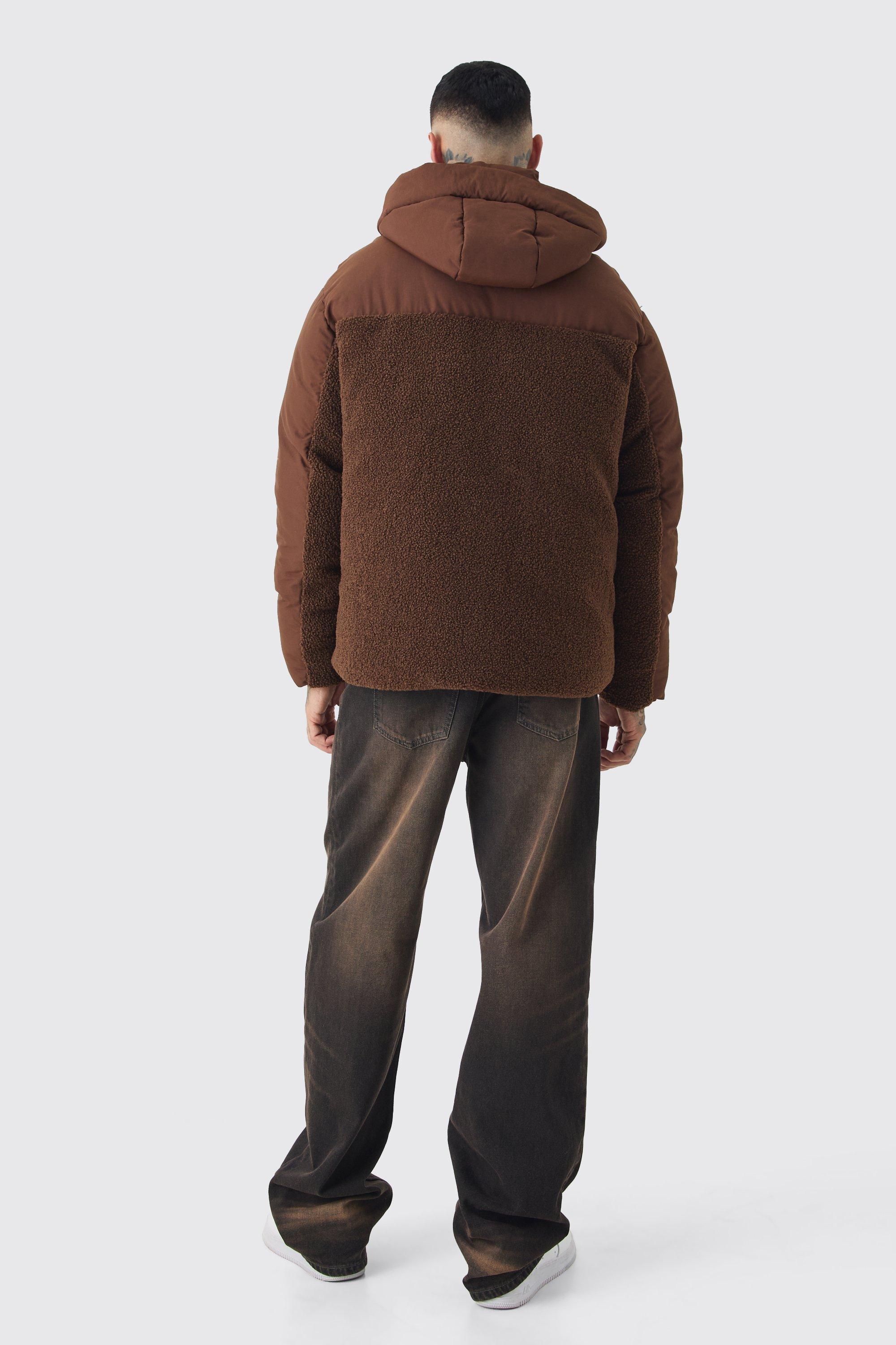 Tall borg coat outlet