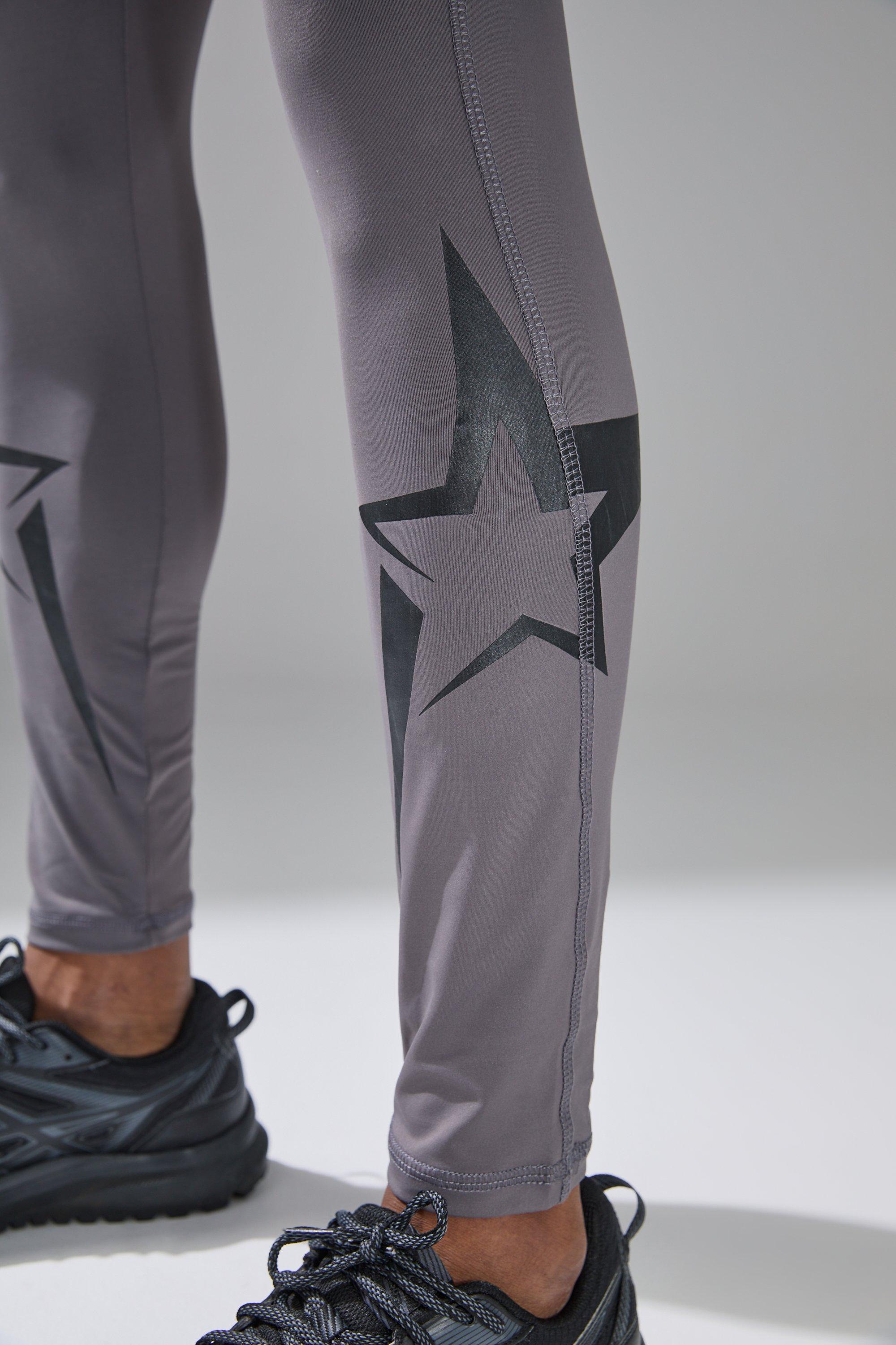 Star printed leggings sales