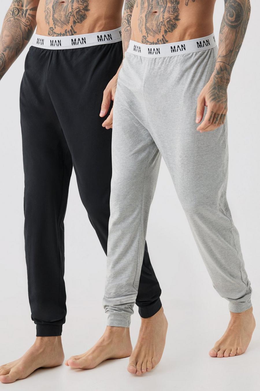 Multi Tall 2 Pack Man Loungewear Joggers image number 1