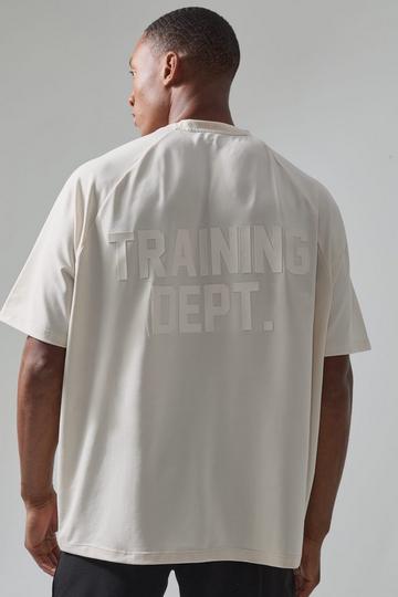 Active Training Dept Raglan Oversized T-shirt ecru