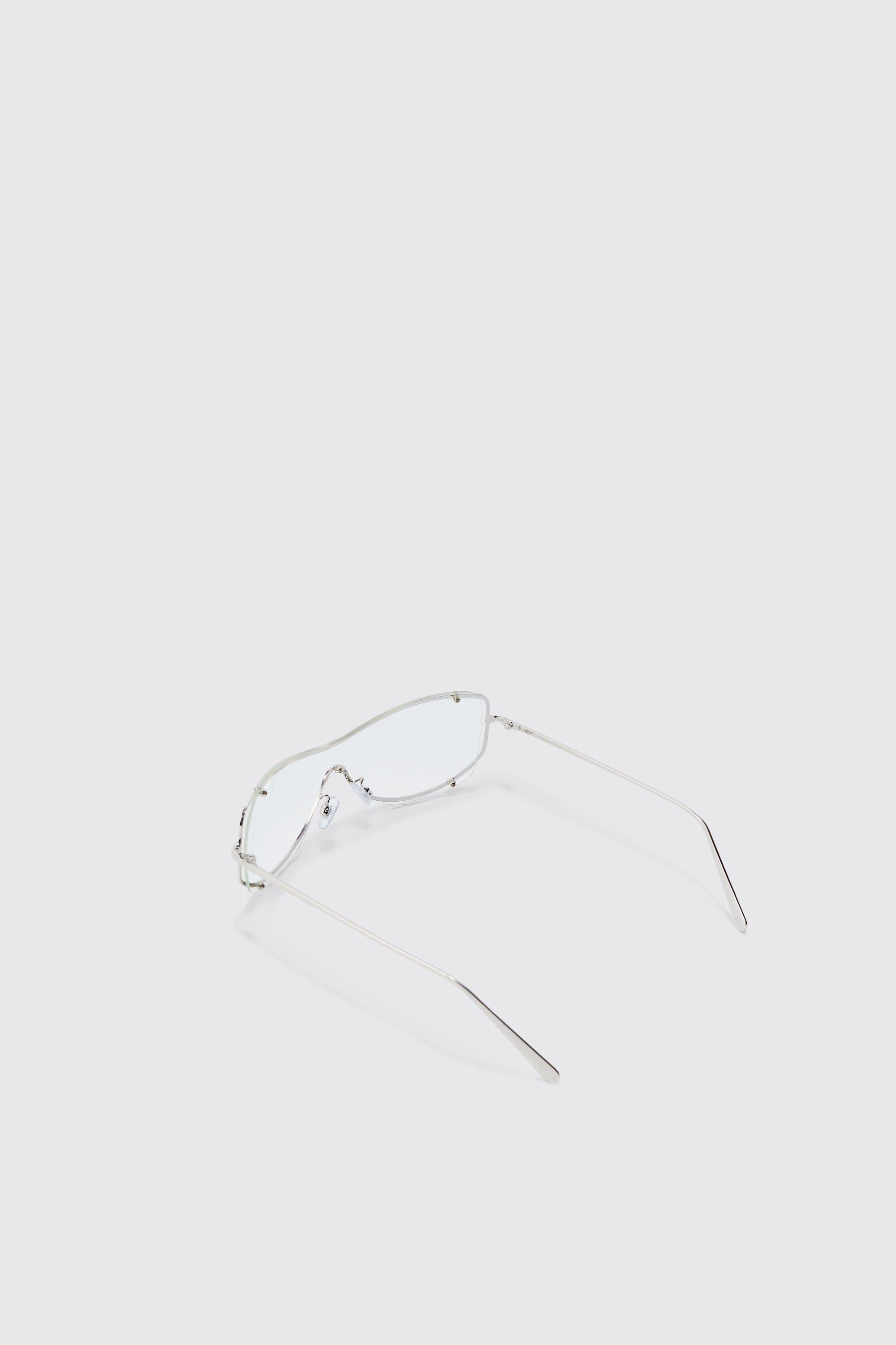 Clear visor sunglasses hotsell