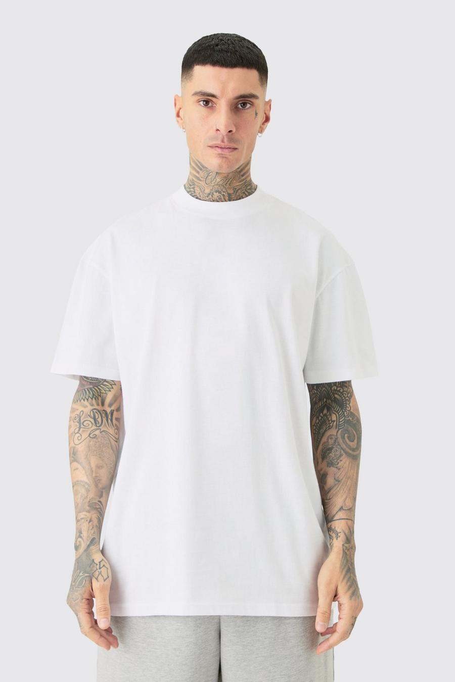Tall - T-shirt oversize, White