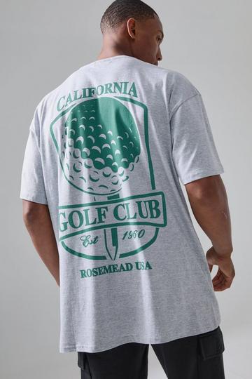Grey Man Active Golf Club Oversized T-shirt