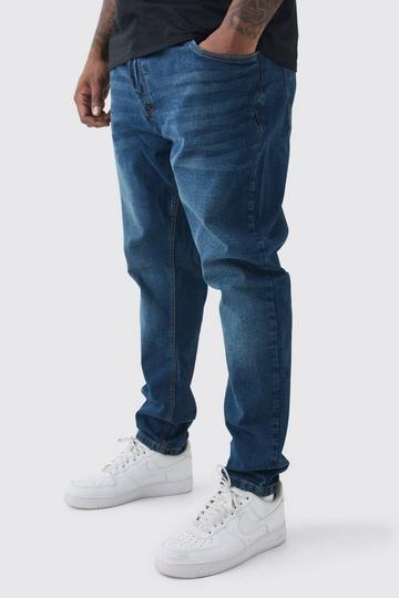 Grande taille - Jean skinny simple vintage blue