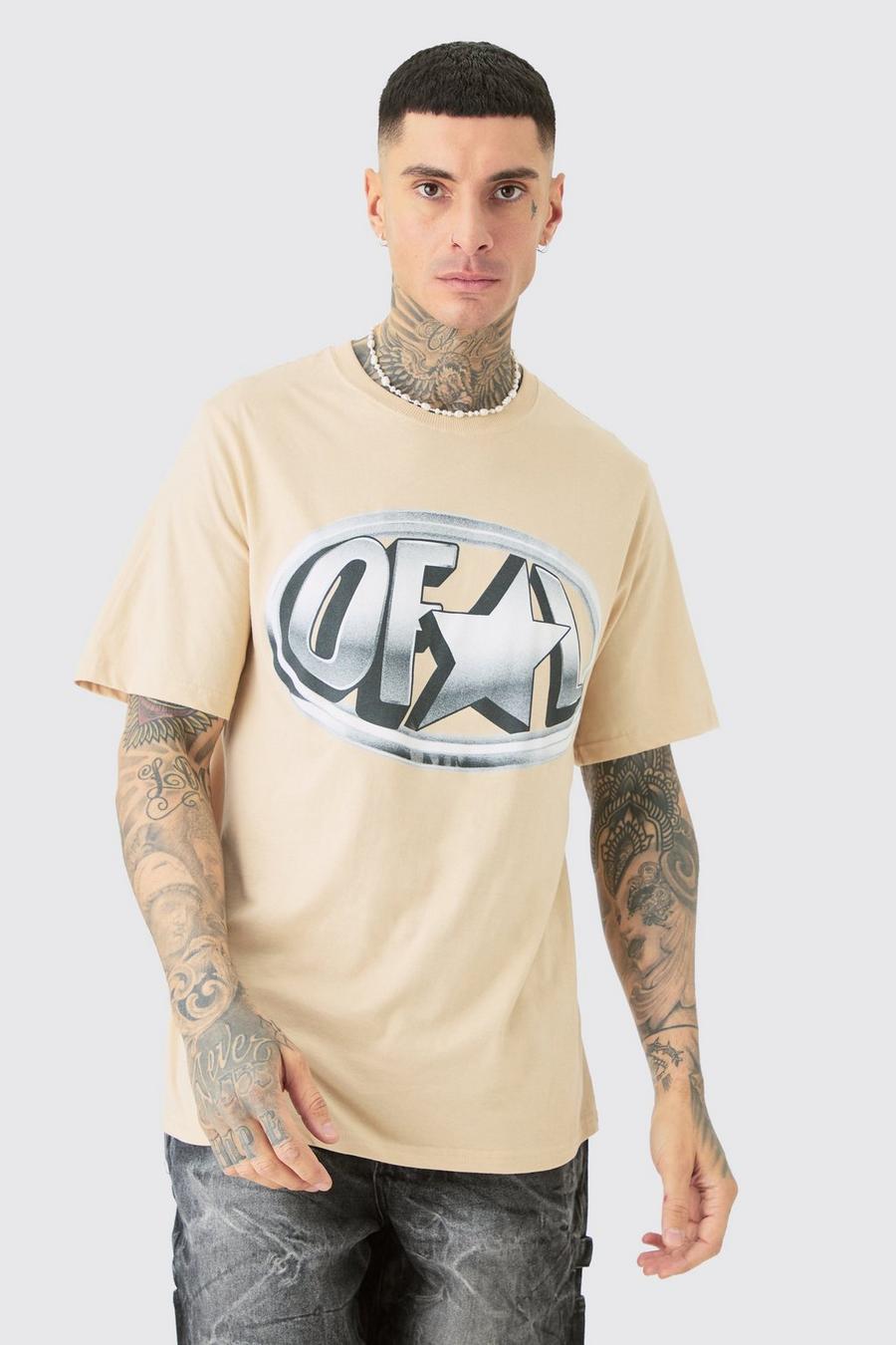 Sand Tall Ofcl T-shirt med tryck