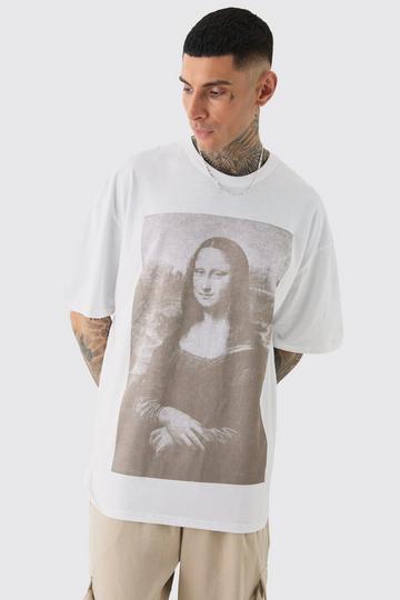 Tall Wit Mona Lisa T-Shirt white