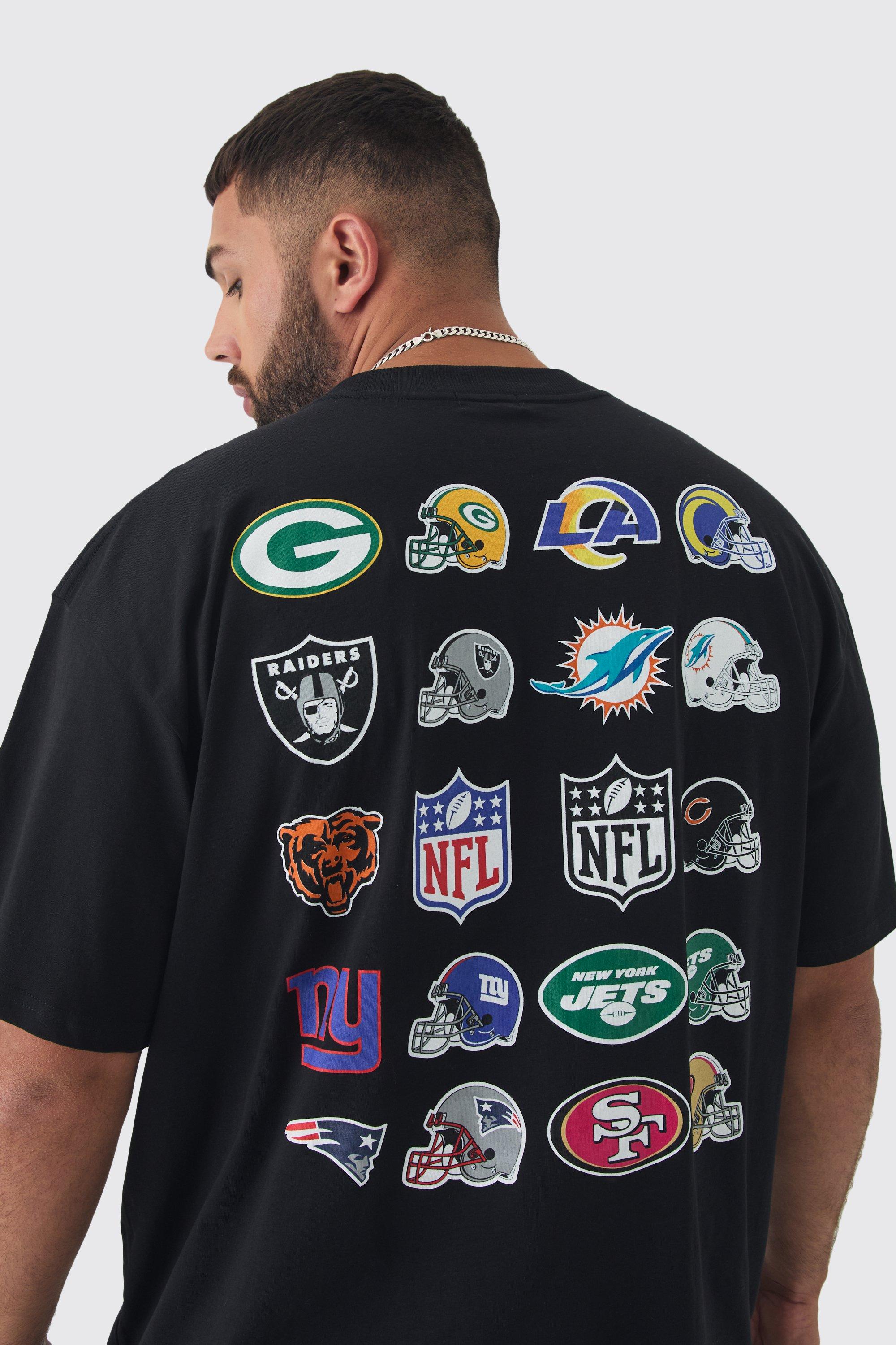 Nfl shirt with all teams on it clearance
