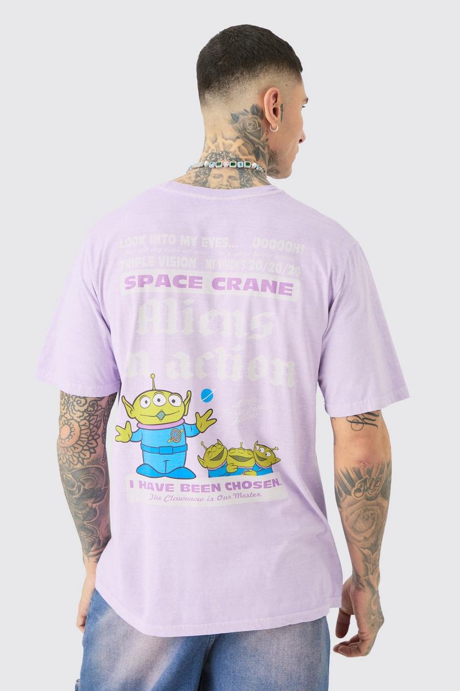 Tall Lila T-Shirt mit Toy Story Print, Lilac
