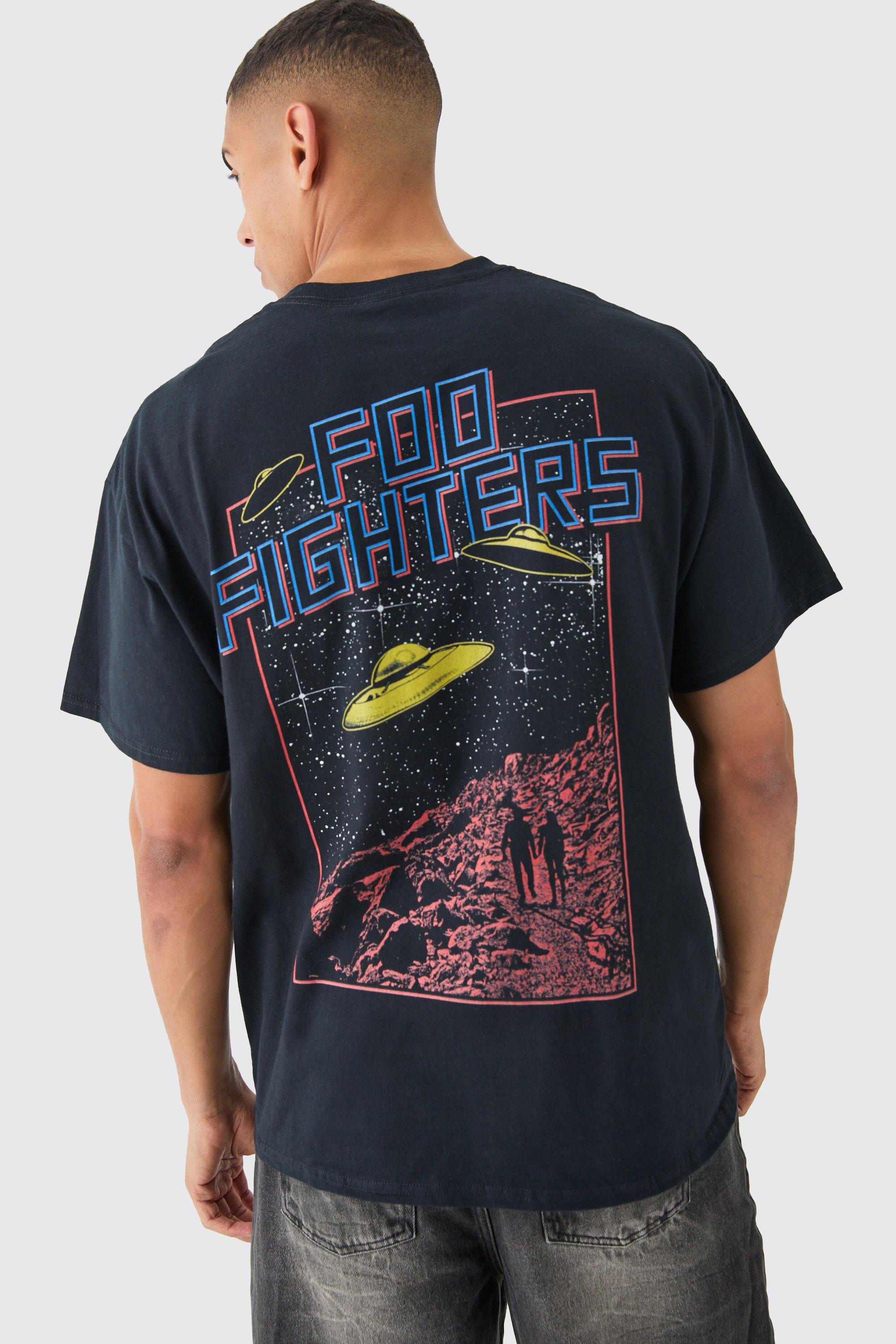 Oversized Foo Fighters License T shirt