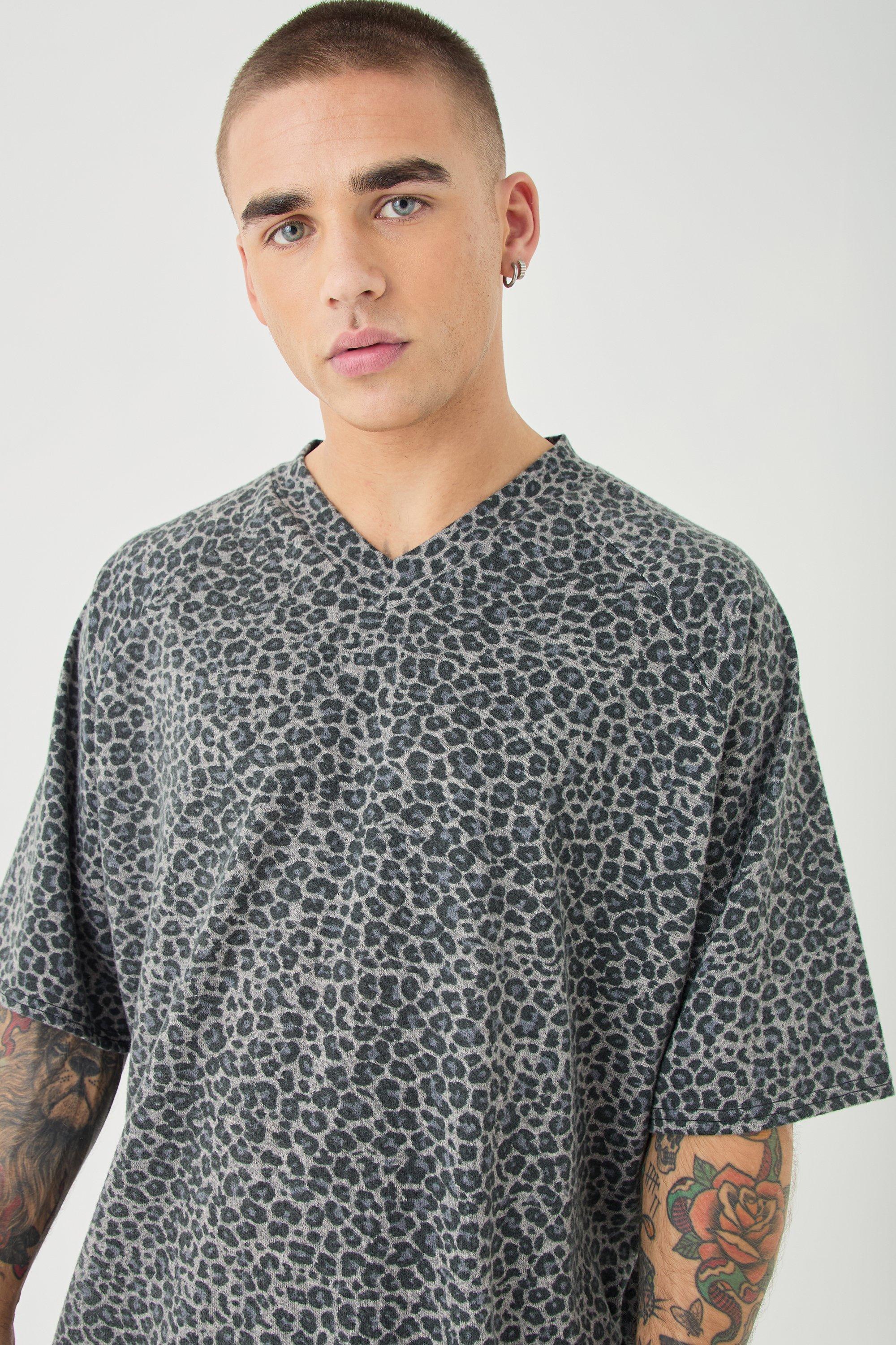 Boohoo animal print top clearance