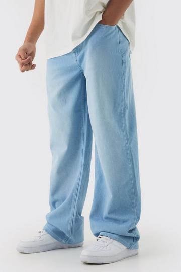 Onbewerkte Baggy Jeans ice blue