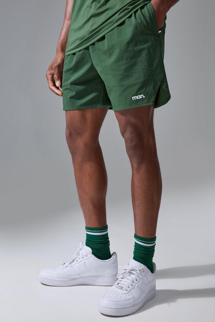 Green Man Sport Side Split 5inch Short