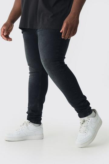 Black Plus Super Skinny Stretch Jean