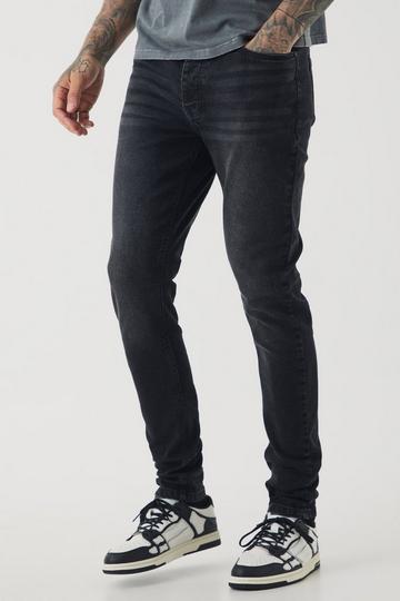 Black Tall Stretch Skinny Fit Jeans