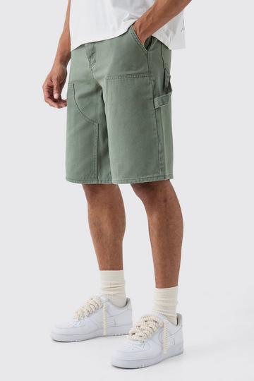 Overdye Carpenter Denim Joggingbroek khaki