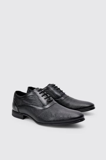 Nepleren Oxford Met Reliëf black