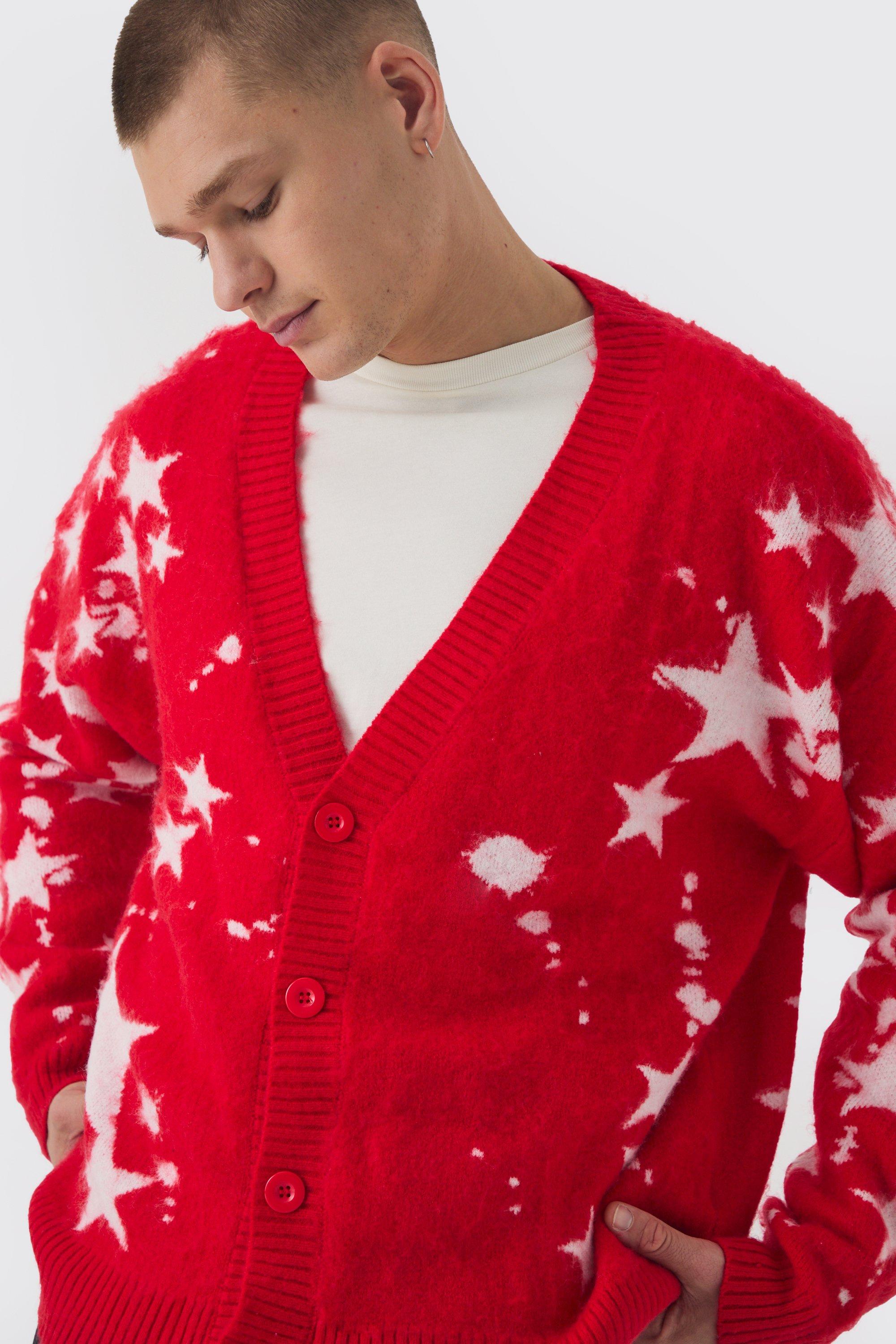 Cardigan with stars hotsell