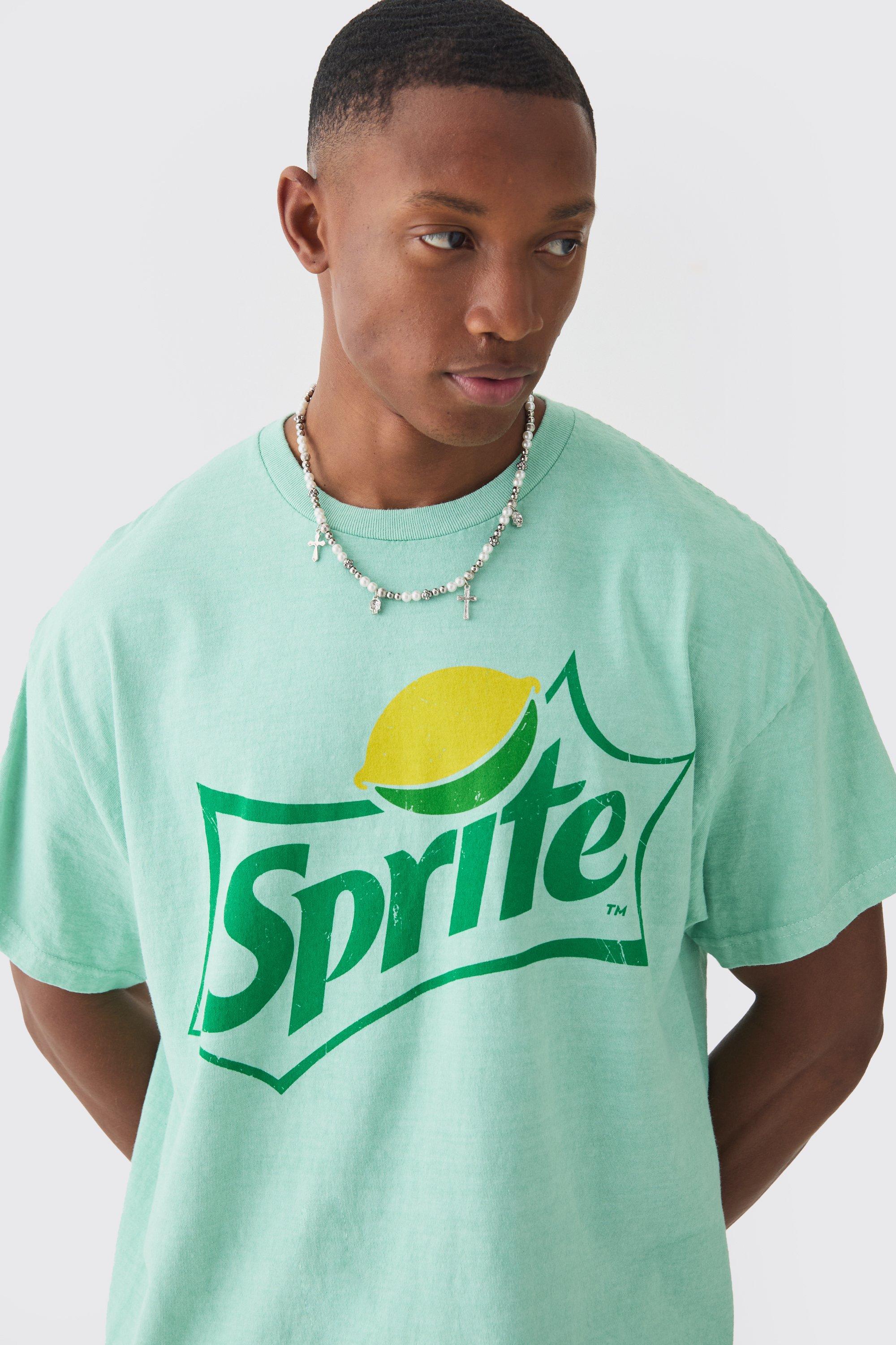 Oversized Sprite Wash License T shirt