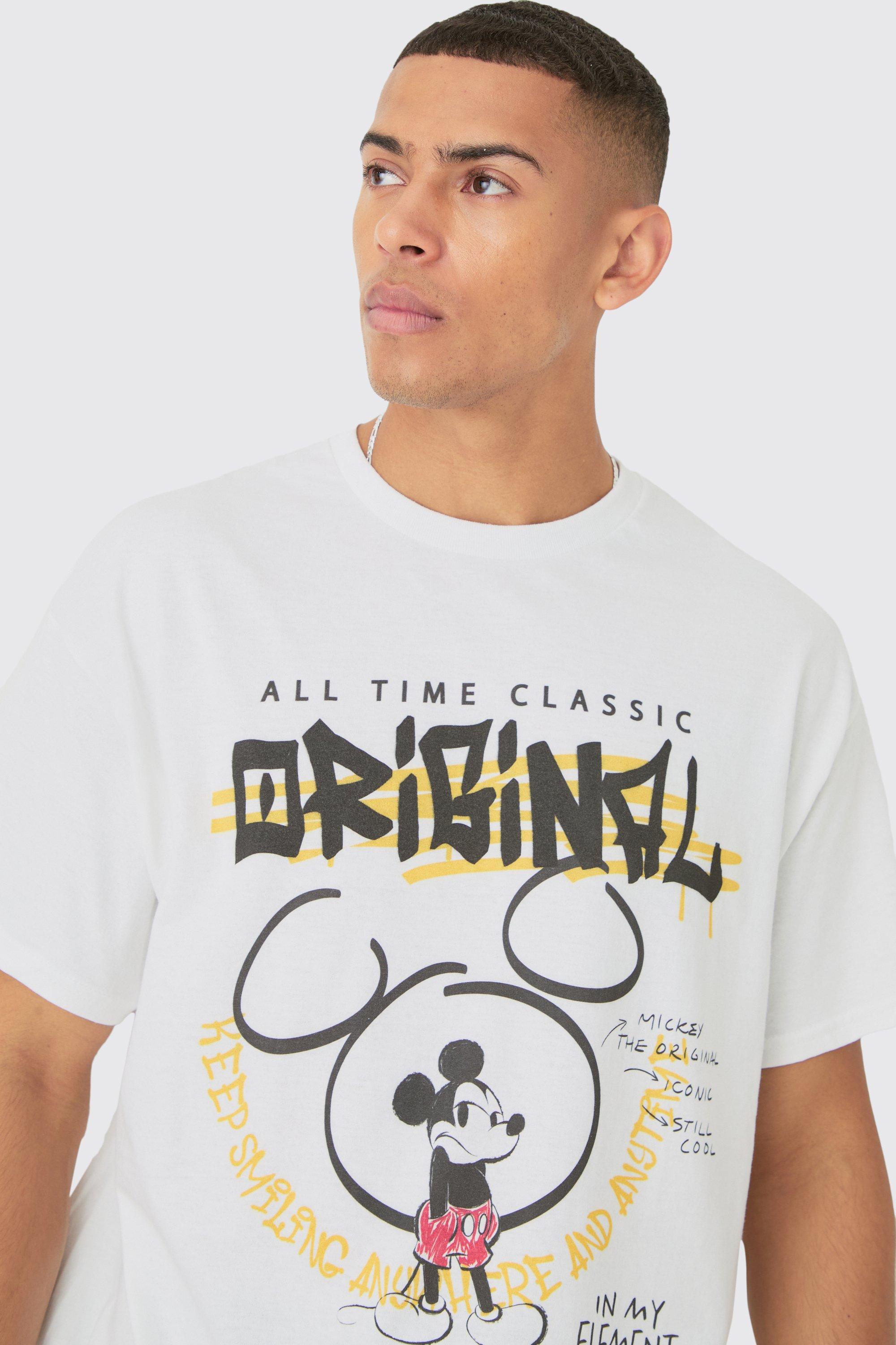 T shirt oversize ufficiale Disney di Mickey Mouse boohoo IT