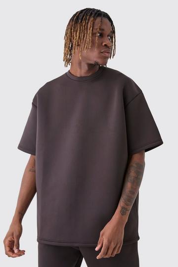 Tall Scuba Oversized T-shirt chocolate