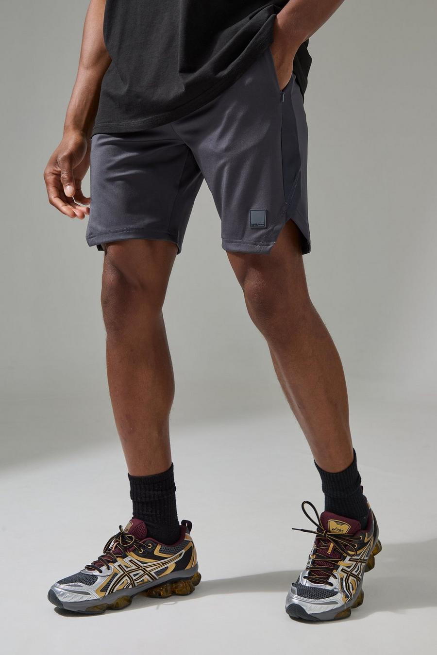 Charcoal Man Active 7inch Performance Shorts  image number 1