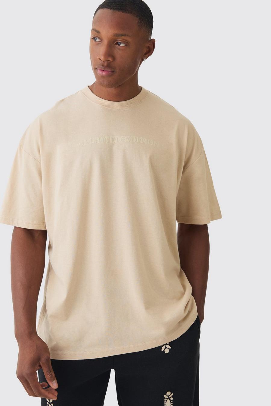 Sand Oversized Limited Edition T-shirt image number 1