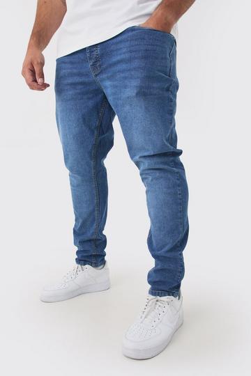 Blue Plus Skinny Stretch Jean