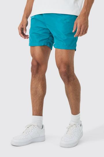 Shorts Met Elastische Taille En Lus green