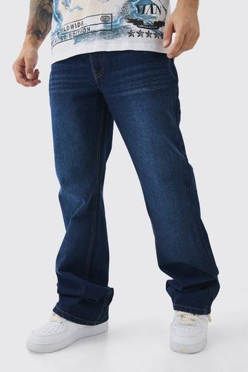 Relaxed Rigid Flare Jean In Indigo indigo