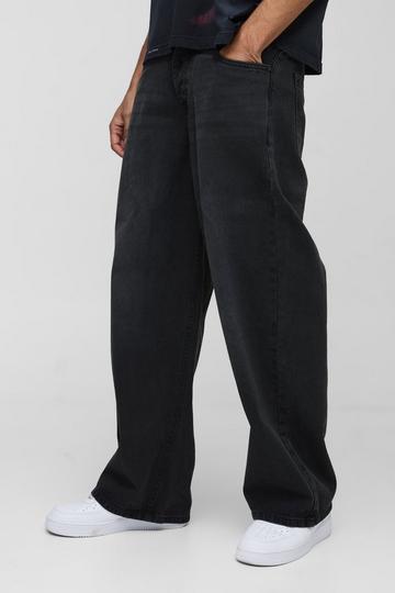 Baggy Rigid Jean In Charcoal charcoal