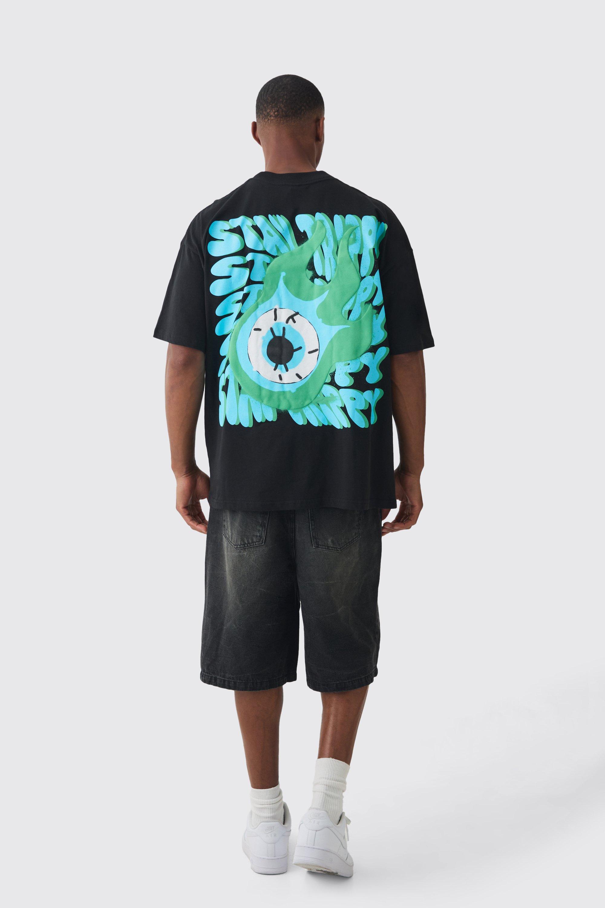 Tシャツ・カットソー MEDM 88rising Money Lucky Coconut tree tee 24SS unisexual Oversized Limited Edition Bonsai Tree Graphic T-shirt | boohoo
