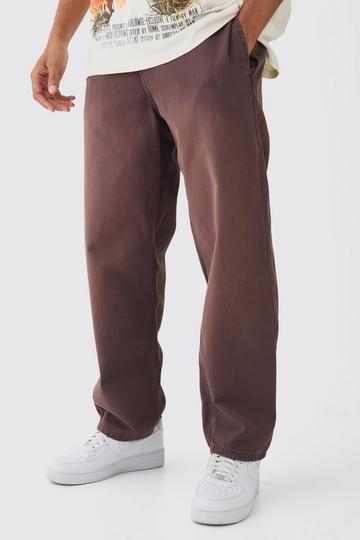 Fixed Waist Skate Twill Pants chocolate