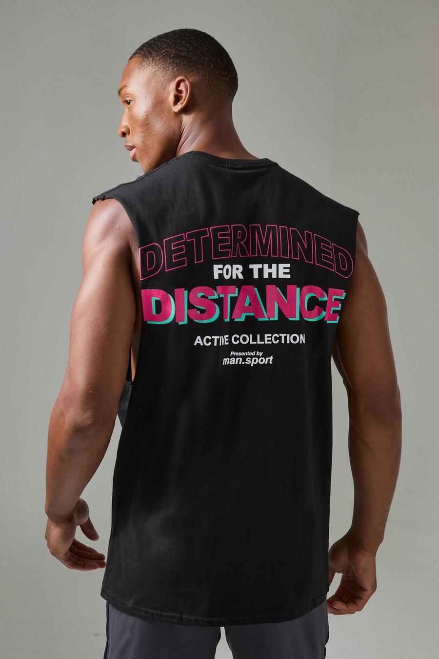 Black Man Active Determined For The Distance Tank image number 1