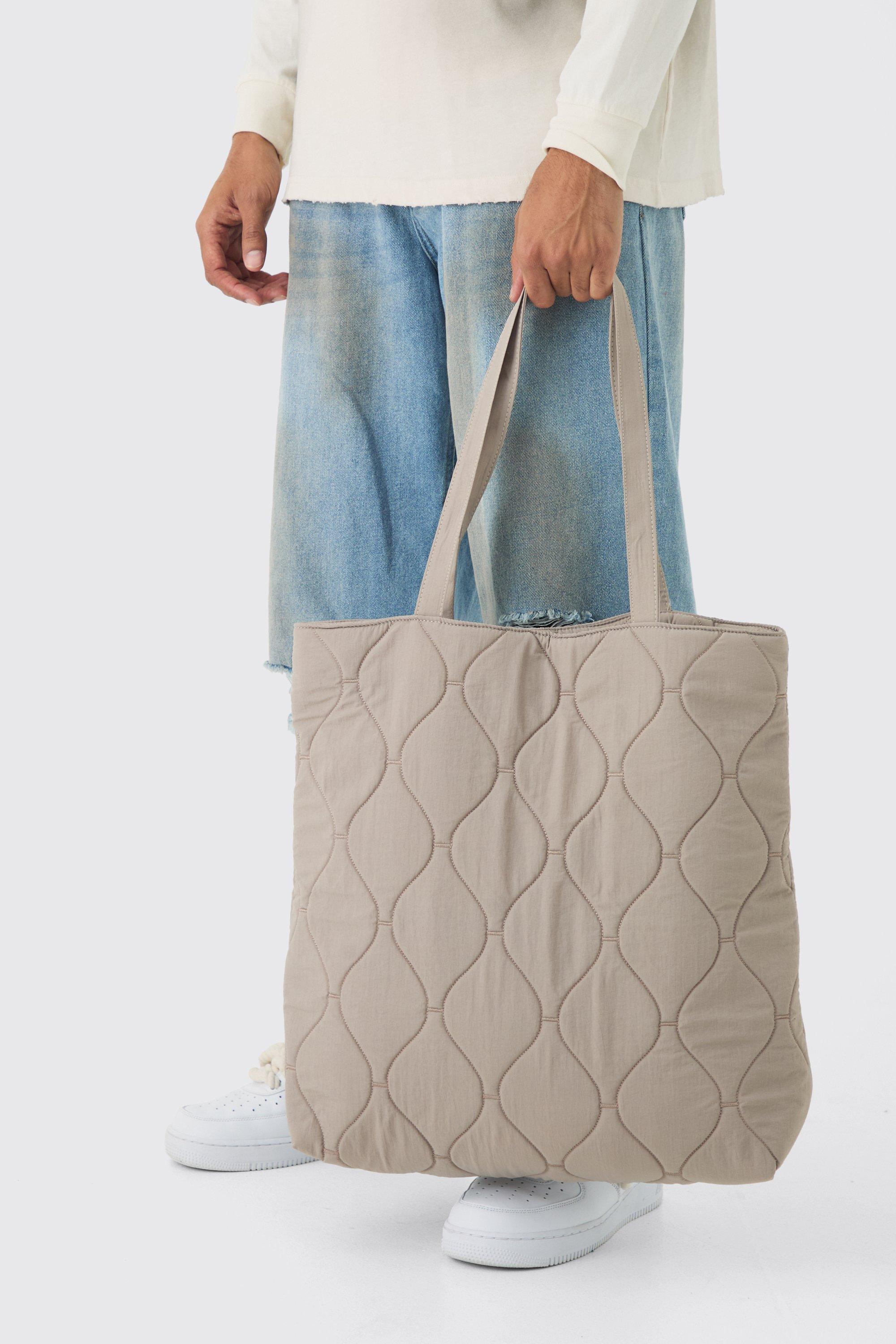 Tote bag matelasse texture