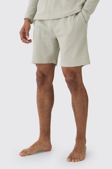 Waffle Lounge Shorts grey